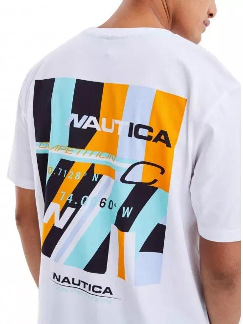 tricou cu maneci scurte pt. barbati Nautica Galapagos T-Shirt alb 4