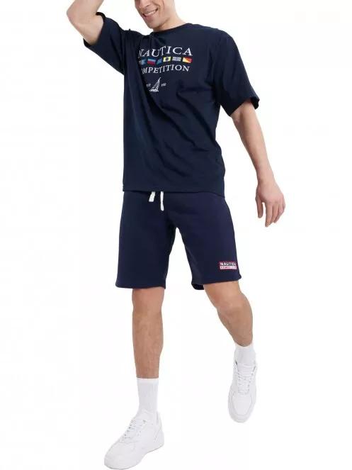 tricou cu maneci scurte pt. barbati Nautica Porter Oversized T-Shirt albastru inchis 5