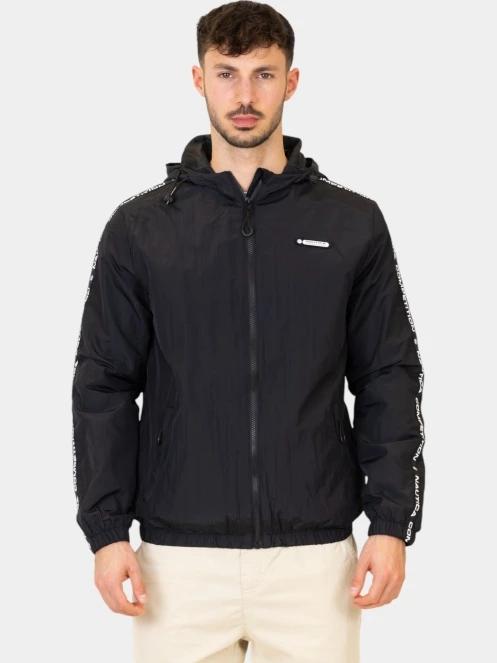 pulover cu gluga pt. barbati Nautica Tilsedn Track Top negru 2