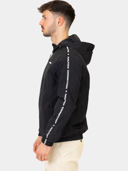 pulover cu gluga pt. barbati Nautica Tilsedn Track Top negru 3