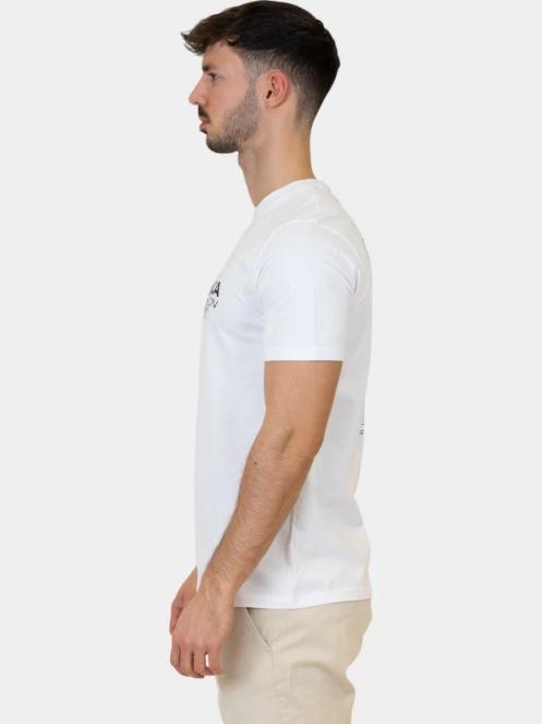 tricou cu maneci scurte pt. barbati Nautica Rayon T-Shirt alb 3