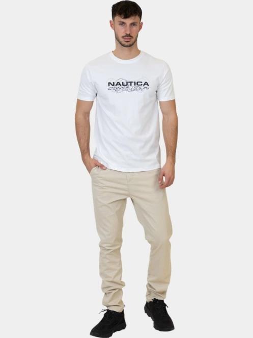 tricou cu maneci scurte pt. barbati Nautica Rayon T-Shirt alb 6