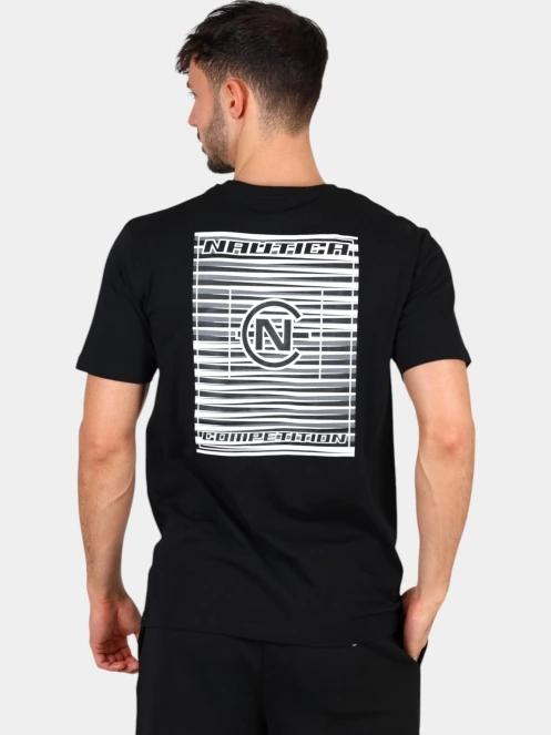 tricou cu maneci scurte pt. barbati Nautica Robles T-Shirt negru 4