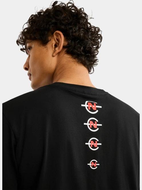 tricou cu maneci scurte pt. barbati Nautica Cork T-Shirt negru 6