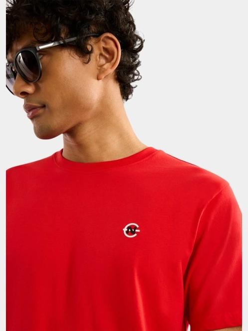 tricou cu maneci scurte pt. barbati Nautica Cork T-Shirt rosu 5