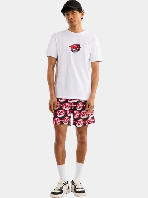 tricou cu maneci scurte pt. barbati Nautica Ohio T-Shirt alb 4