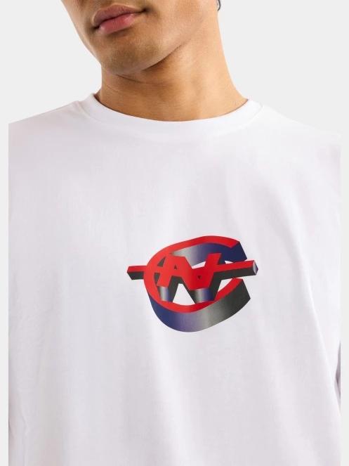 tricou cu maneci scurte pt. barbati Nautica Ohio T-Shirt alb 5