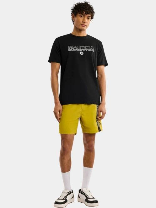 tricou cu maneci scurte pt. barbati Nautica Effin T-Shirt negru 4