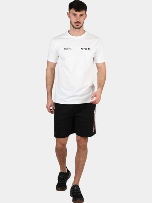 tricou cu maneci scurte pt. barbati Nautica Dromod T-Shirt alb 2