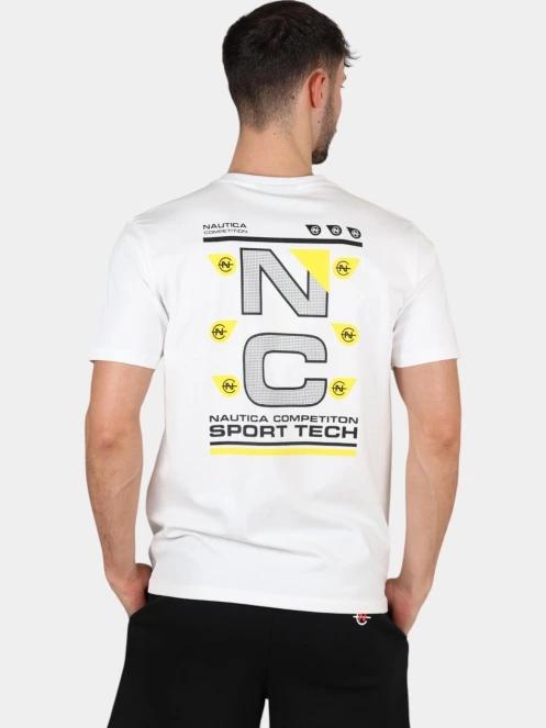 tricou cu maneci scurte pt. barbati Nautica Dromod T-Shirt alb 4