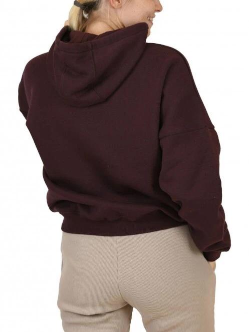 pulover cu gluga pt. femei Nautica Lodi Oversized Hoody maro 4