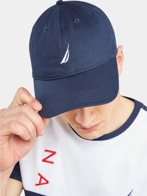 sapca de baseball Nautica Ruck Strapback albastru inchis 5