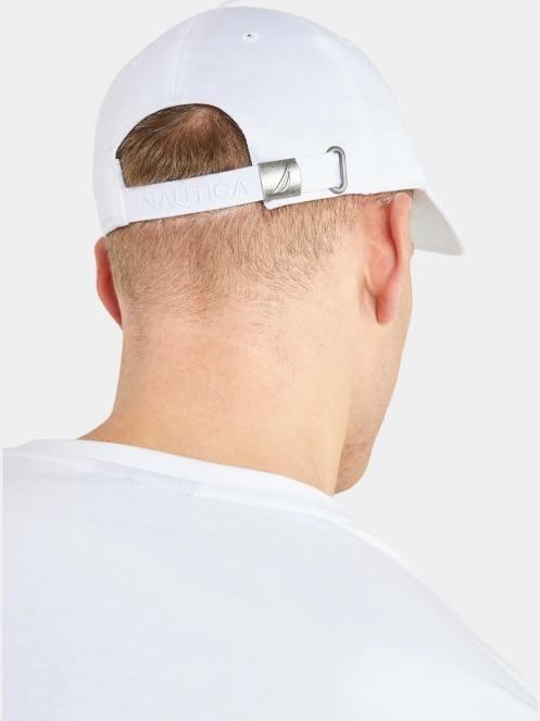 sapca de baseball Nautica Ruck Strapback alb 3