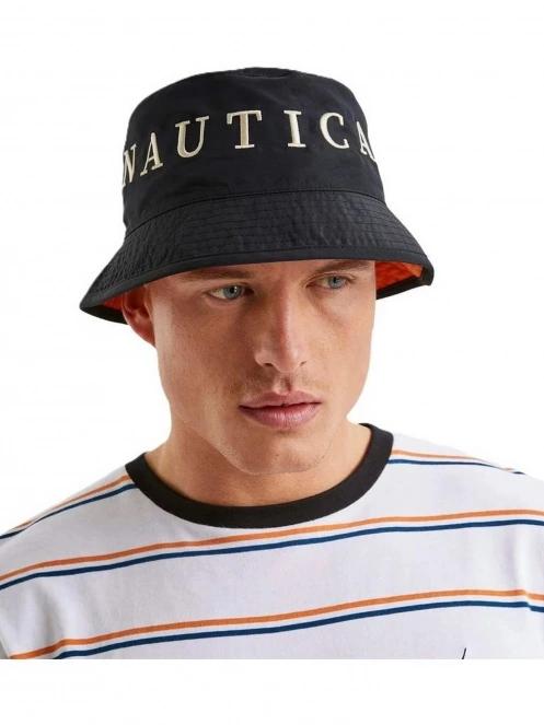 sapca de baseball Nautica Aral Reversible Bucket Hat portocaliu 3