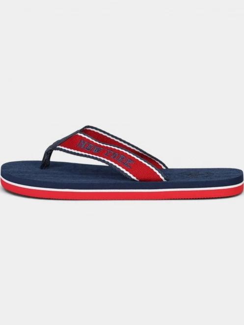 papuci flip flop pt. barbati Nautica Massachussets albastru inchis 3