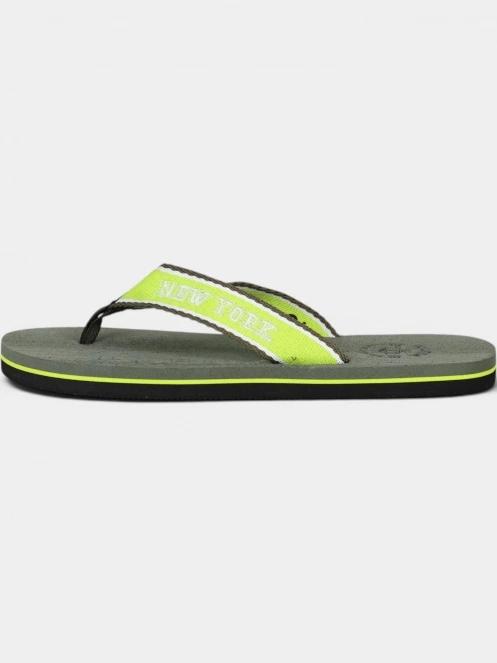 papuci flip flop pt. barbati Nautica Massachussets verde inchis 3