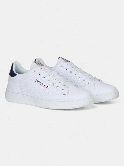pantofi pt. barbati Nautica STARDUST 2.0 LTH WHITE-FLAG alb 6