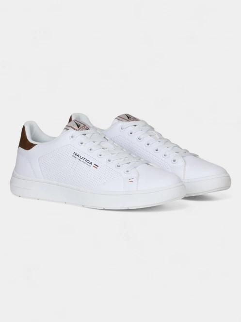 pantofi pt. barbati Nautica STARDUST 2.0 LTH OFF WHITE-CUOIO alb 6