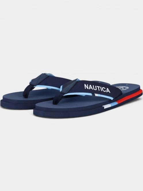 papuci flip flop pt. barbati Nautica Pag albastru inchis 4