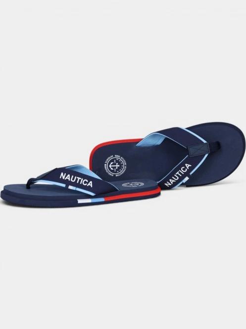 papuci flip flop pt. barbati Nautica Pag albastru inchis 5
