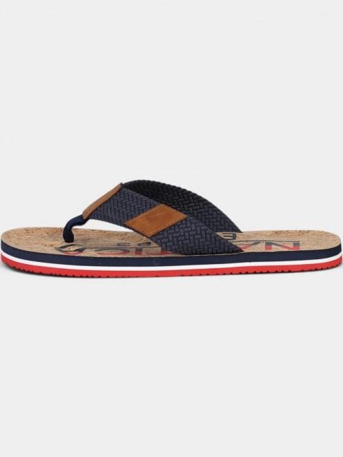papuci flip flop pt. barbati Nautica Tahiti maro 3