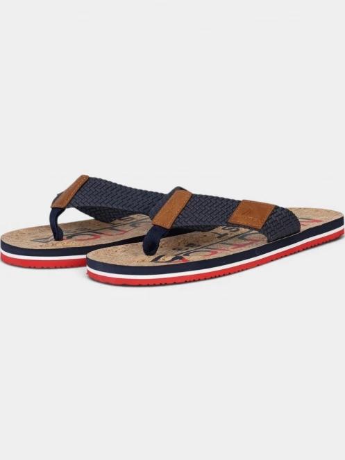 papuci flip flop pt. barbati Nautica Tahiti maro 4