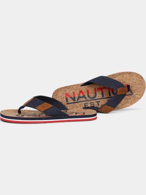 papuci flip flop pt. barbati Nautica Tahiti maro 5