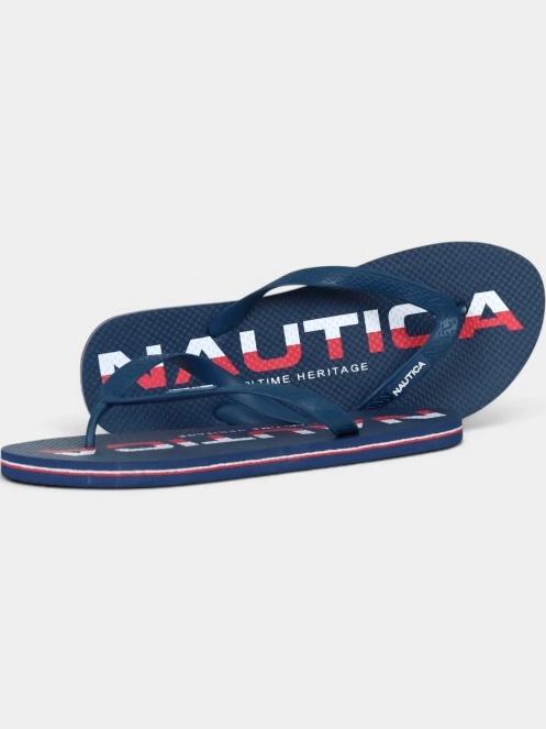 papuci flip flop pt. barbati Nautica Fortaleza albastru inchis 5