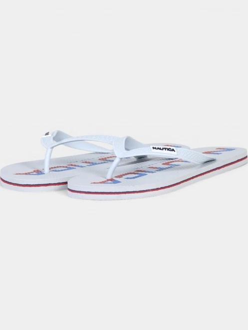 papuci flip flop pt. barbati Nautica Fortaleza alb 4