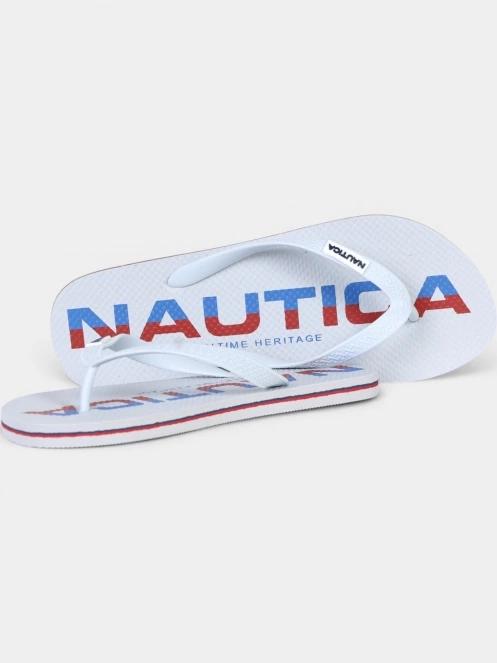 papuci flip flop pt. barbati Nautica Fortaleza alb 5