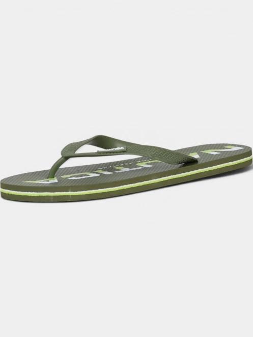 papuci flip flop pt. barbati Nautica Fortaleza verde 2