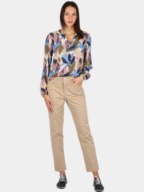 pantaloni lungi pt. femei TBS Nattymom nisip 5