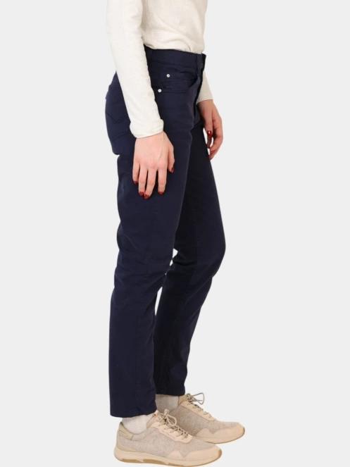 pantaloni lungi pt. femei TBS Nattypan albastru inchis 5