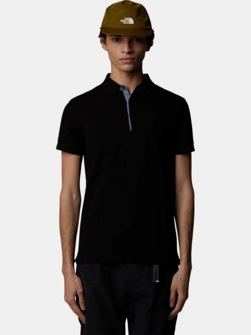 tricou cu guler pt. barbati The North Face M Premium Polo Piquet-Eu negru 2