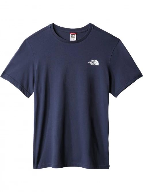 tricou cu maneci scurte pt. barbati The North Face M S/S Simple Dome Tee albastru inchis 5