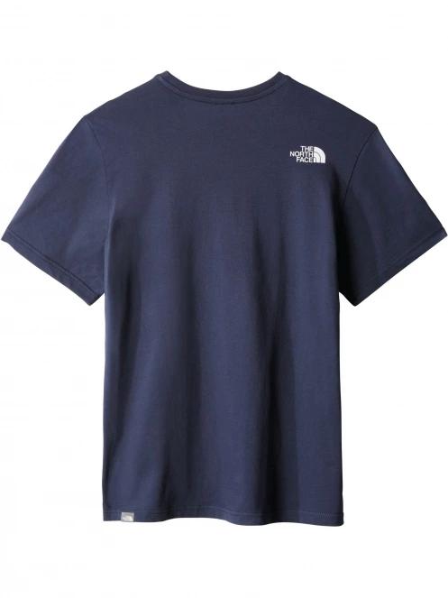 tricou cu maneci scurte pt. barbati The North Face M S/S Simple Dome Tee albastru inchis 6