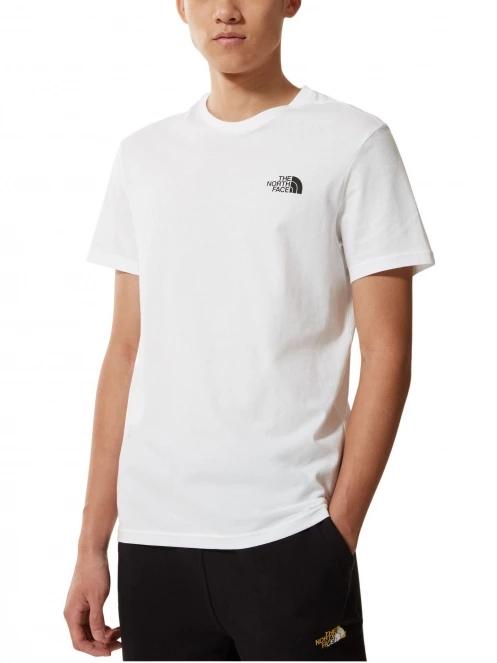 tricou cu maneci scurte pt. barbati The North Face M S/S Simple Dome Tee alb 2
