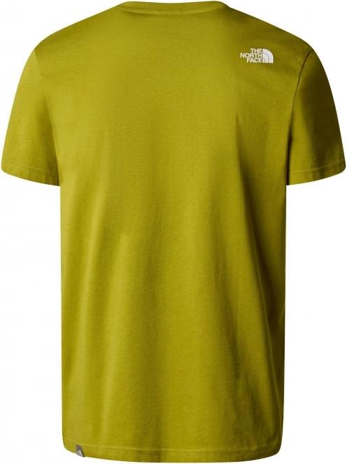 tricou cu maneci scurte pt. barbati The North Face M S/S Simple Dome Tee oliv 3