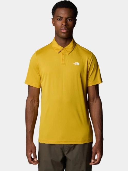 tricou cu guler pt. barbati The North Face M Tanken Polo galben 2