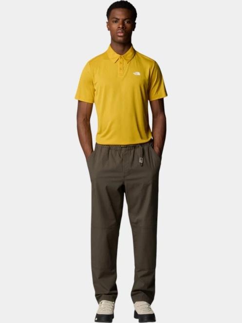 tricou cu guler pt. barbati The North Face M Tanken Polo galben 4