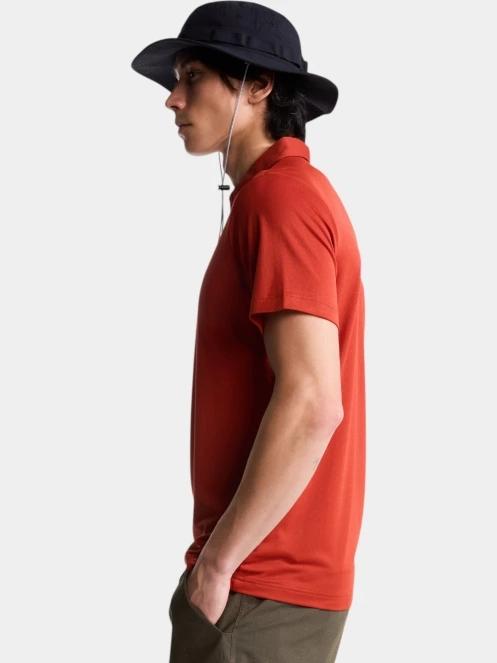 tricou cu guler pt. barbati The North Face M Tanken Polo - Eu rosu 3