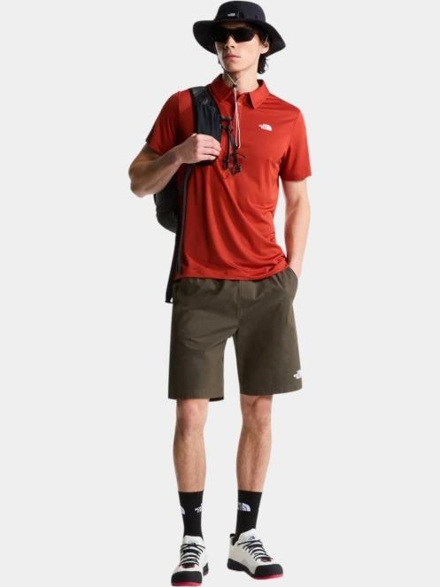 tricou cu guler pt. barbati The North Face M Tanken Polo - Eu rosu 5