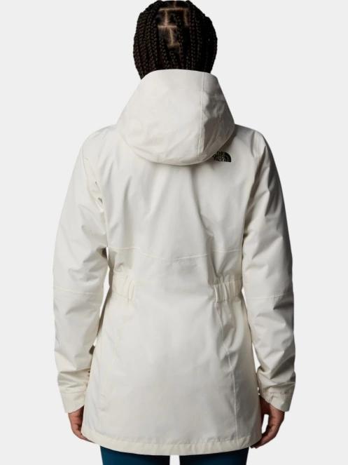 jacheta de drumetie impermeabila pt. femei The North Face W Hikesteller Parka Shell Jacket alb 3
