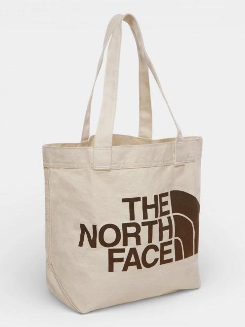 geanta de umar The North Face Cotton Tote nisip 2