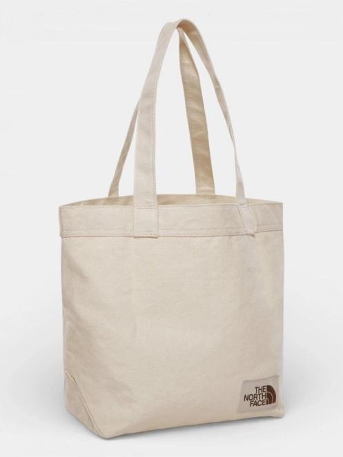 geanta de umar The North Face Cotton Tote nisip 3