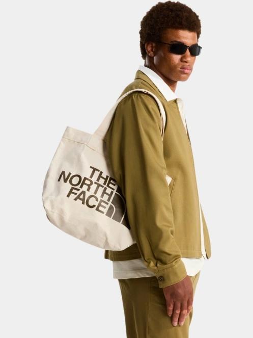 geanta de umar The North Face Cotton Tote nisip 6