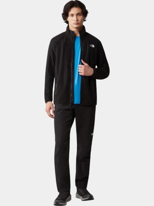 pulover polar pt. barbati The North Face M Resolve Fleece Fz negru 4