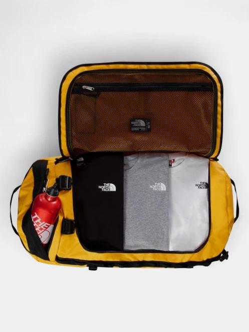 geanta de sport The North Face Base Camp Duffel galben 4