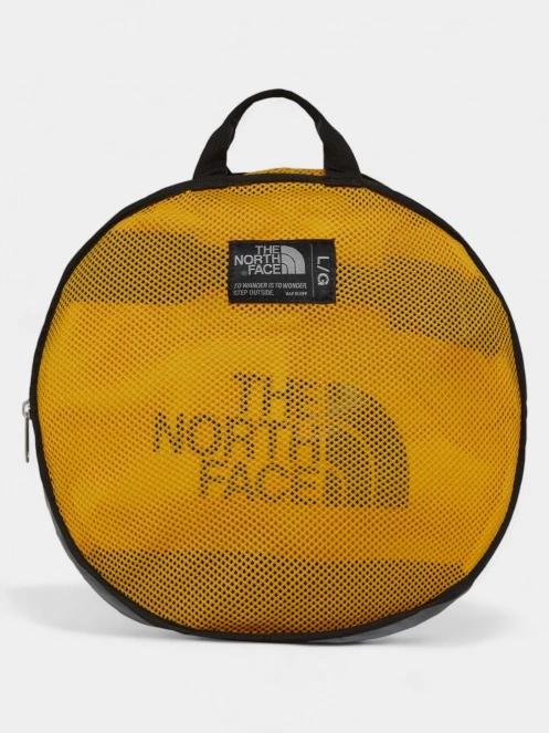 geanta de sport The North Face Base Camp Duffel galben 5