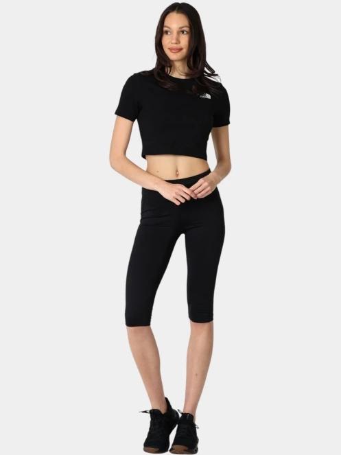 crop top pt. femei The North Face W Essential Cropped Slim Short Sleeve Te negru 5